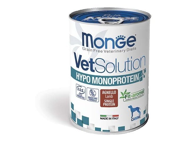 MONGE-VetSolution-Dog-Wet-HYPO-MONO-Lamb-6x400-g
