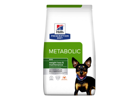 Hill's PRESCRIPTION DIET Metabolic mini sausas maistas šunims Svorio reguliavimui 6 kg
