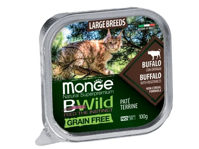 Monge-BWild-Large-Breed-keptas-pastetas-katems-su-buivoliena-ir-darzovemis-12x100g
