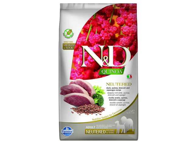 ND-QUINOA-Visavertis-pasaras-kastruotiems-suaugusiems-vidutiniu-ir-dideliu-veisliu-sunims-su-antiena-bolivinemis-balandomis-12-kg