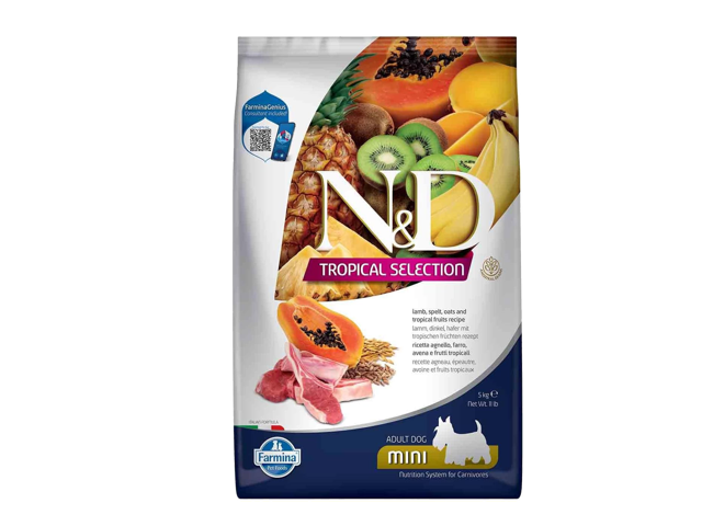 ND-Tropical-Selection-Visavertis-pasaras-skirtas-mazu-veisliu-suaugusiems-sunims-su-eriena-ir-tropiniais-vaisiais-5-kg