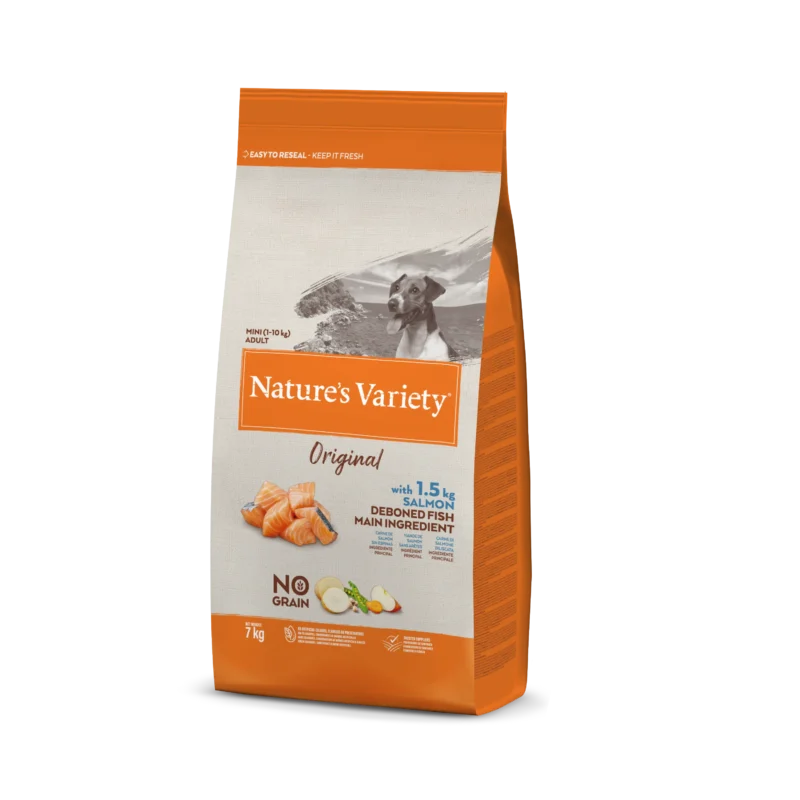 Natures-Variety-Original-Mini-Adult-Sausas-Maistas-Sunims-Lasisa-7-kg