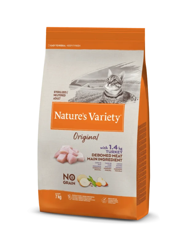 Natures-Variety-Original-Sausas-Maistas-Sterilizuotom-Katems-kalakutiena-7-kg