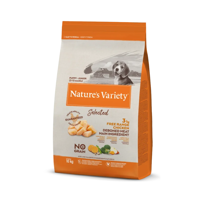 Natures-Variety-Selected-PuppyJunior-Sausas-Maistas-Sunims-10-kg