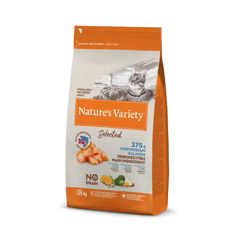 Natures-Variety-Selected-Sausas-Maistas-Sterilizuotom-Katems-norvegiska-lasisa-1.25-kg