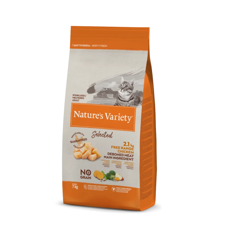 Natures-Variety-Selected-Sausas-Maistas-Sterilizuotom-Katems-vistiena-7-kg
