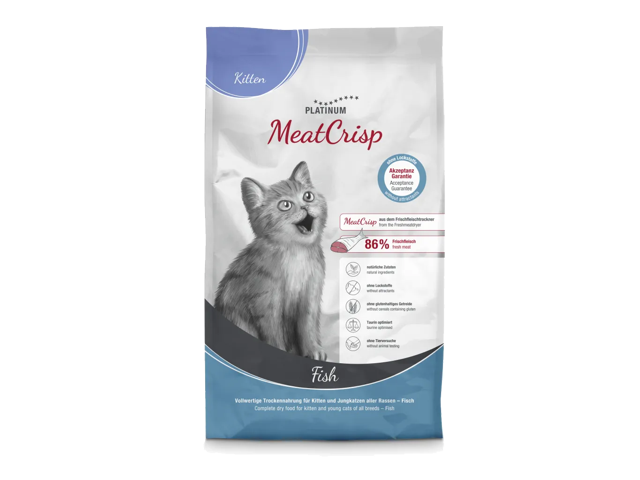 Platinum-MeatCrisp-sausas-pasaras-kaciukams-su-zuvimi-1.5-kg