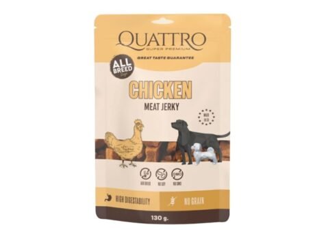QUATTRO-Maisto-papildas-suaugusiems-sunims-Jerky-Vistiena-Fillets-130-g