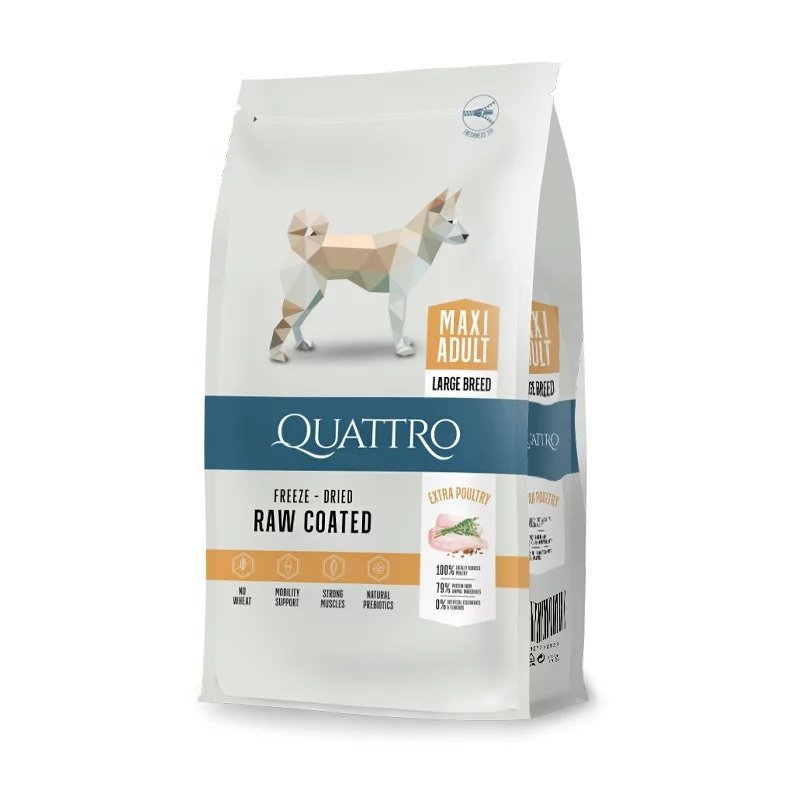Quattro-Maxi-Adult-Large-Breed-Poultry-sausas-maistas-sunims-3-kg