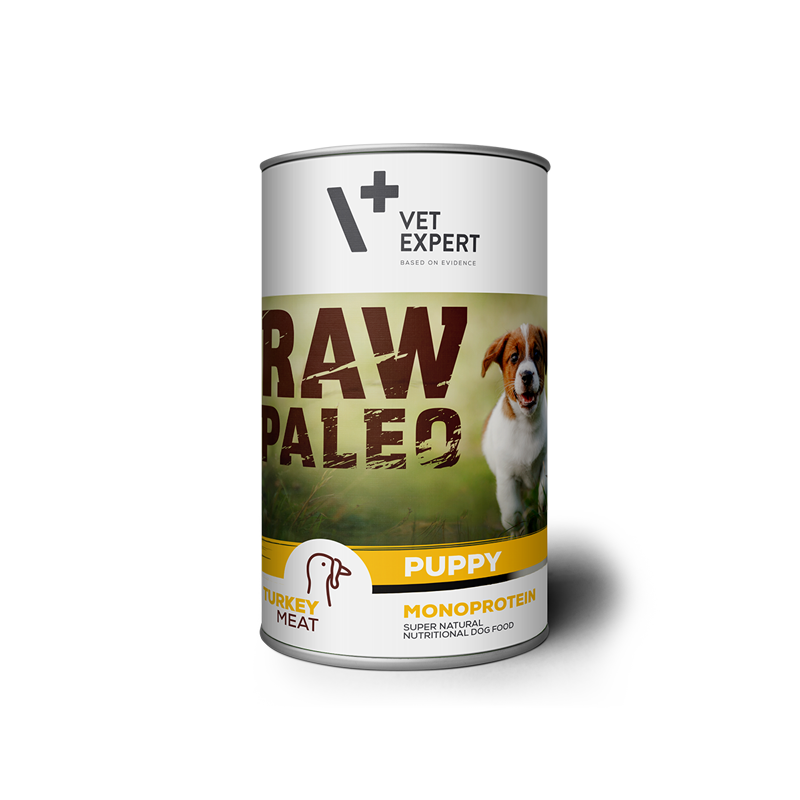 Raw-Paleo-Puppy-konservai-suniukams-su-kalakutiena-400-g
