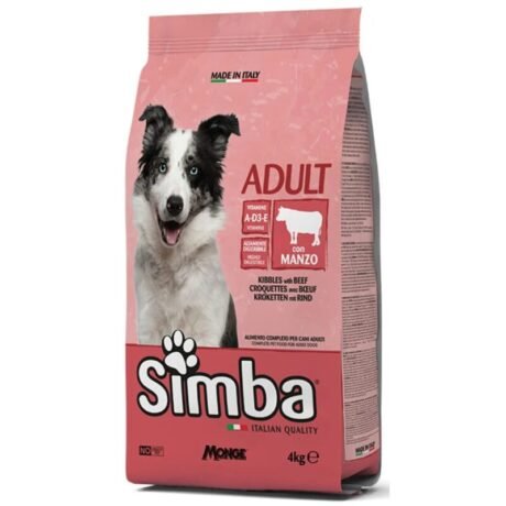 Simba sausas maistas su jautiena suaugusiems šunims su jautiena 20 kg