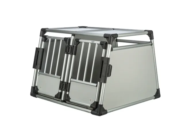 TRIXIE-Dvigubas-transportavimo-narvas-aliuminis-M–L-93x64x88-cm