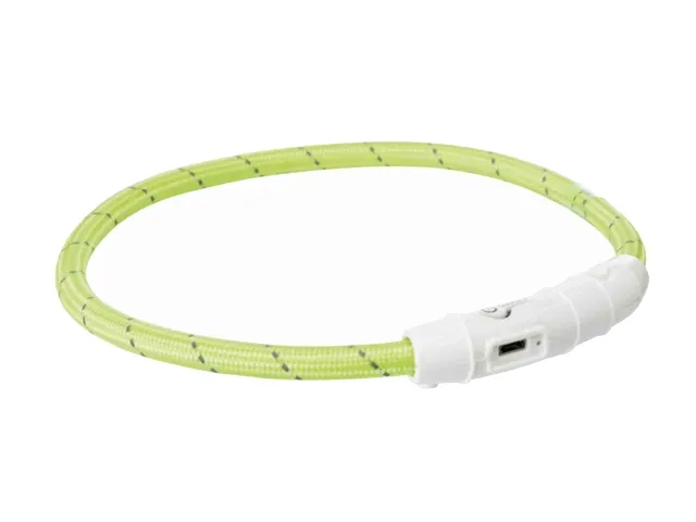 TRIXIE-LED-antkaklis-USB-TPUnailonas-XS-S-35cm7-mm-zalias