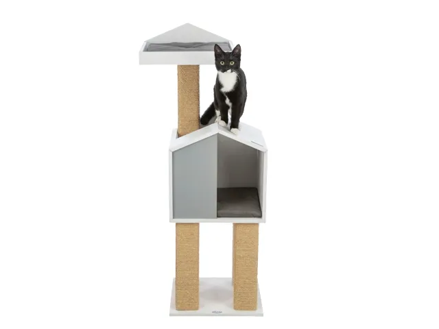 Trixie-BE-NORDIC-Jonte-kates-medis-115-cm-pilka-balta
