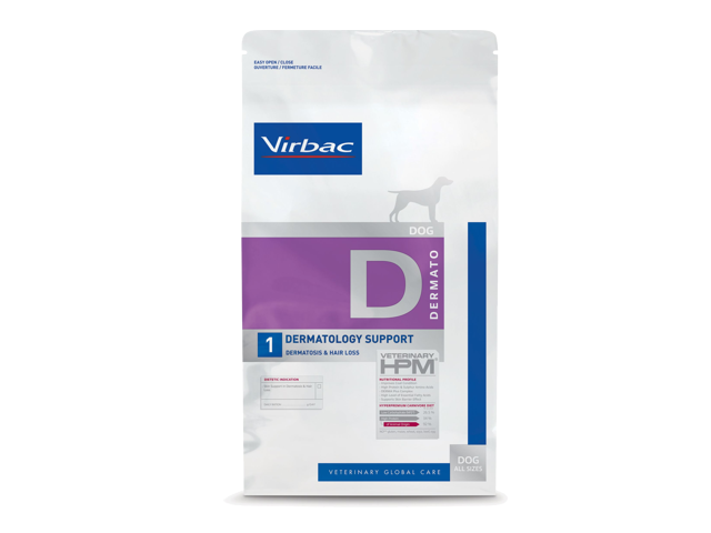 Virbac-D1-HPM-Veterinarinis-sausas-maistas-sunims-odos-ir-kailio-prieziurai-3-kg