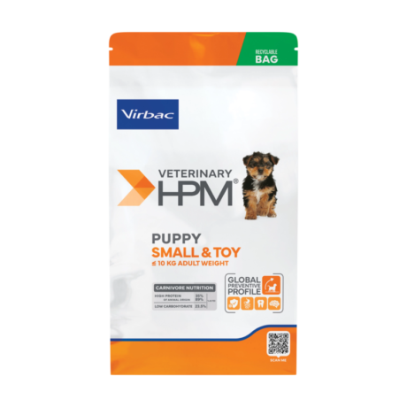 Virbac HPM Veterinarinis sausas maistas mazu ir labai mazu veisliu suniukams iki kg kg