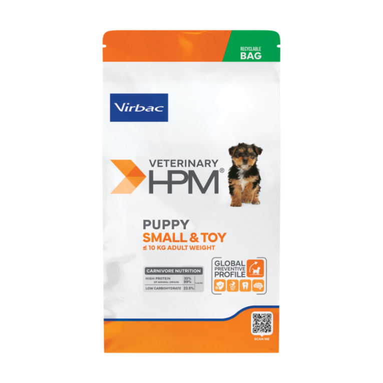Virbac HPM Veterinarinis sausas maistas mazu ir labai mazu veisliu suniukams iki kg kg