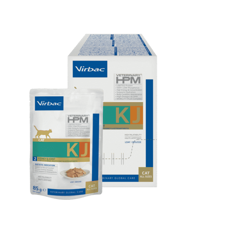 Virbac-KJ2-Veterinarinis-Slapias-kaciu-maistas-inkstu-ir-sanariu-ligoms-12x85g