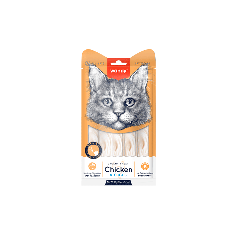 Wanpy-Creamy-Treats-skanestai-katems-su-vistiena-ir-krabais-6x70-g