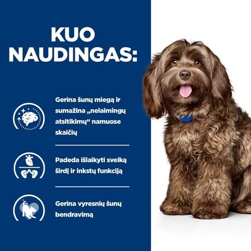 Hill's Prescription Diet b/d šunų pašaras Senstančių augintinių priežiūrai 12 kg