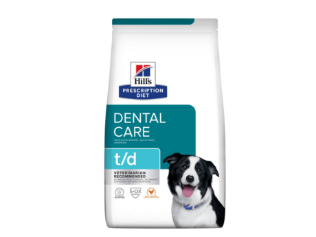 Hill's PRESCRIPTION DIET t/d sausas maistas šunims Dantų priežiūrai 4 kg