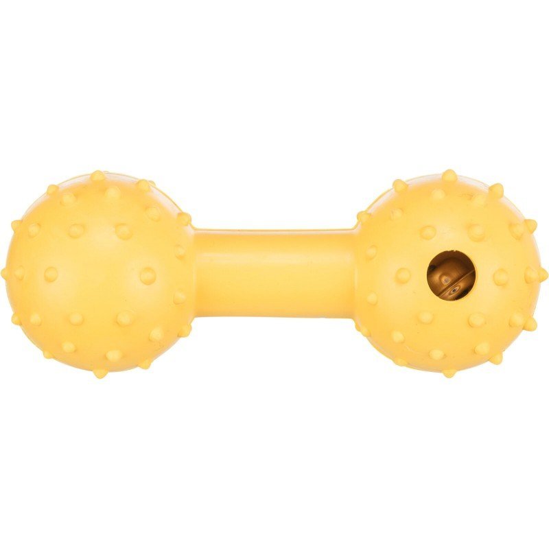 trixie-hantelis-su-varpeliu-naturali-guma-17-cm